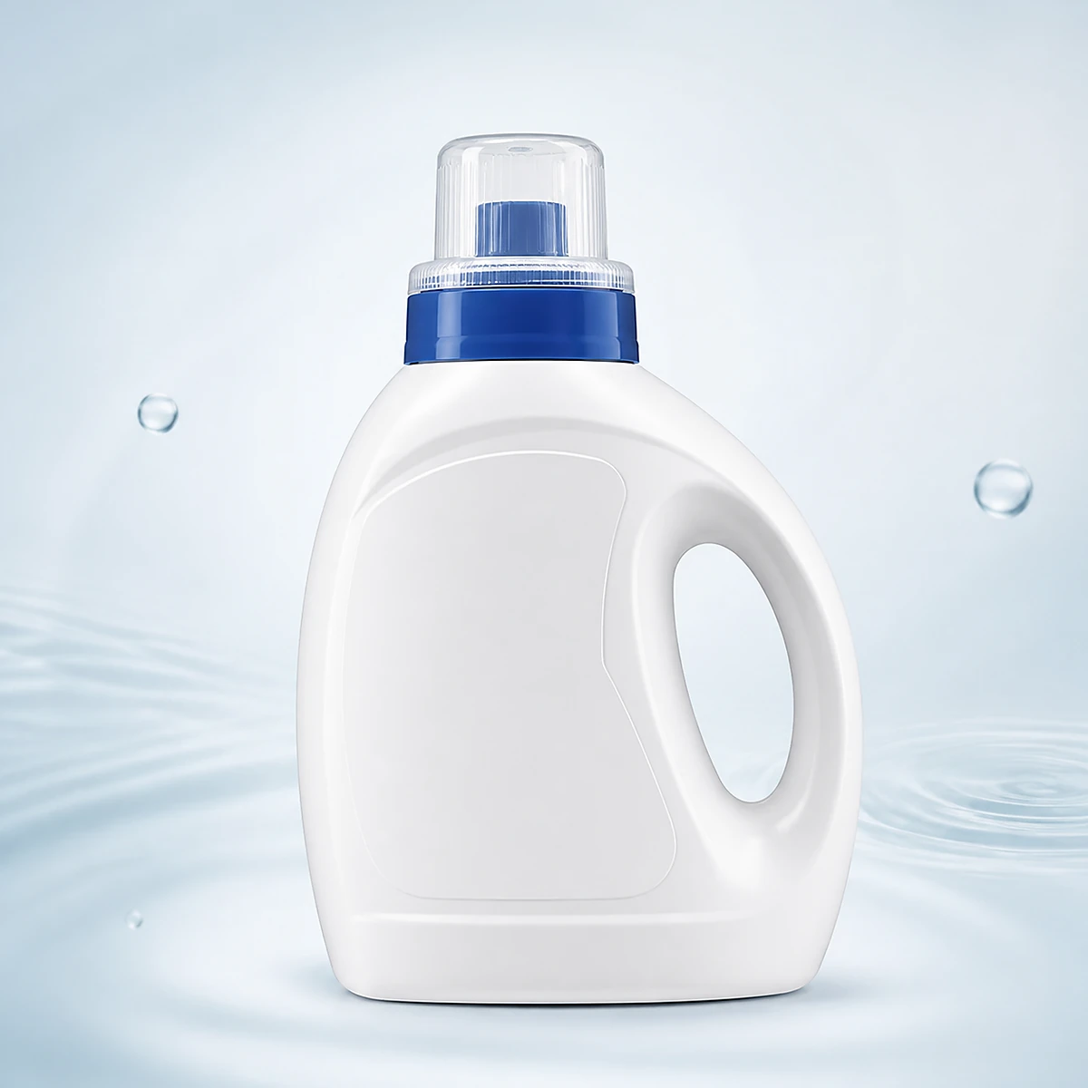 Custom Handled Detergent Bottle